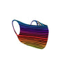 Customizable No Sew Face Cover - Rainbow Stripes